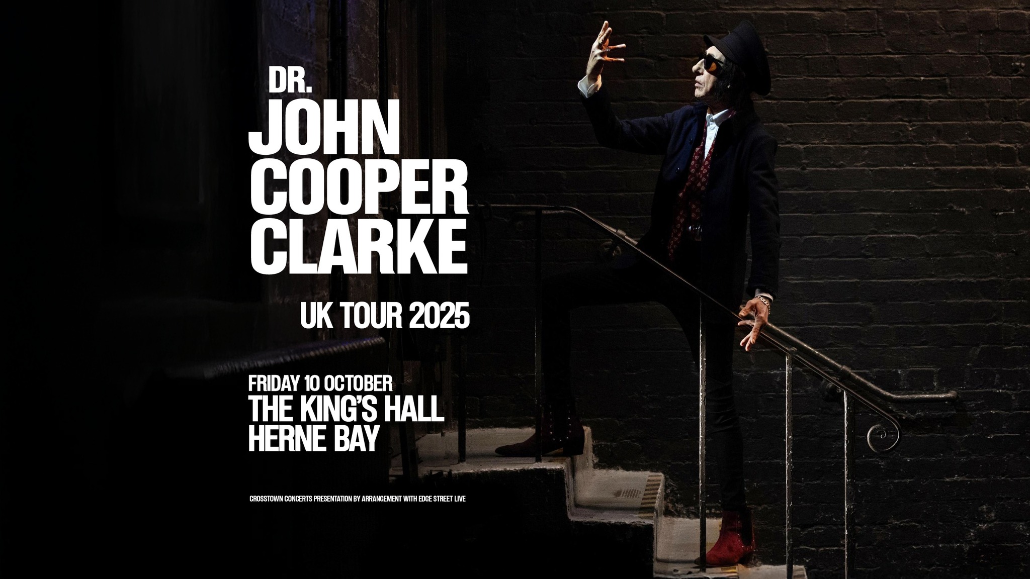 Dr John Cooper Clarke and Special Guests